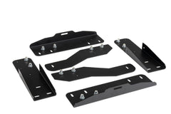 DECKED A0110-YCGB-BLK CargoGlide Mounting Brackets - to mount CargoGlide onto vY midsize Drawer System