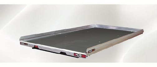 DECKED CG1000-8048 Slide Out Cargo Tray, 1000 lb capacity, 70% Ext, 6 bearings, Alum Tie-Down Rails