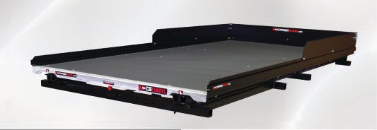 DECKED CG1500XL-7348 Slide Out Cargo Tray, 1500lb capacity, 100% ext 28 bearings, Alum Tie-Down Rails