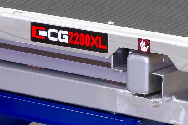 DECKED CG2200XL-8048 Slide Out Cargo Tray, 2200lb capacity, 100% ext 28 bearings, Alum Tie-Down Rails