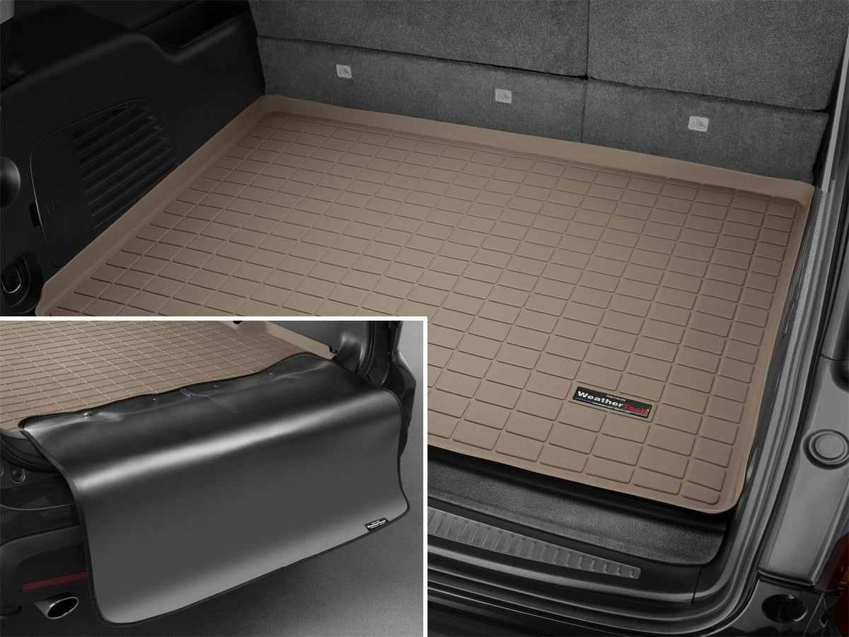 WeatherTech 41678SK Tan Cargo Liner With Bumper Protector
