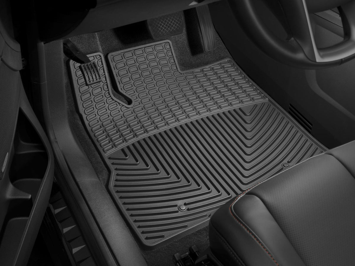 WeatherTech W330 Front Rubber Mats Black