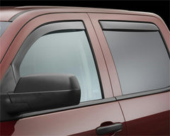 WeatherTech 84740 FrontandRear Side Window Deflectors Dark Smoke