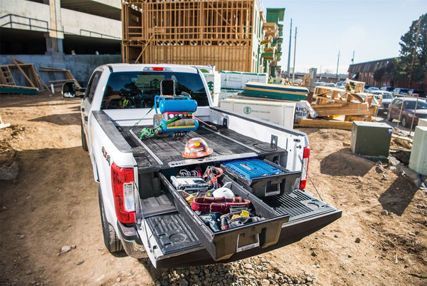 DECKED DS1 75.25 Two Drawer Storage System for A Full Size Pick Up Truck