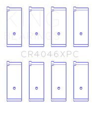 King Engine Bearings Inc CR4046XPC.026 CONNECTING ROD BEARING SET For HONDA B20B4, B20Z2, D16 SERIES, ZC, 16V