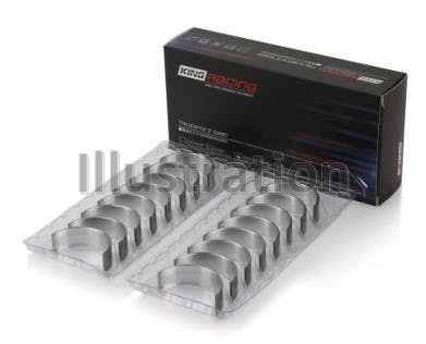 King Engine Bearings Inc CR 807HPN010X CONNECTING ROD BEARING SET For CHEVROLET SBC 307CI 350CI and GEN III/IV