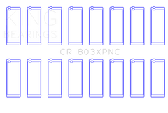 King Engine Bearings Inc CR 803XPNC 001 CONNECTING ROD BEARING SET For CHEVROLET SBC 265CI 283CI 327CI