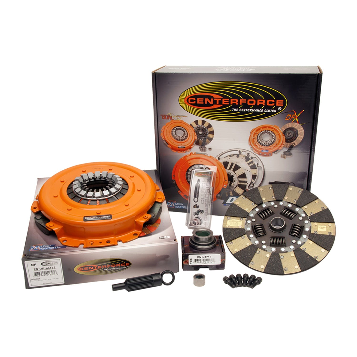 Centerforce KDF485216 Dual Friction(R), Clutch Kit Dual Friction ®, Clutch Kit