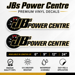 JBs Power Centre Logo Premium Vinyl Decals