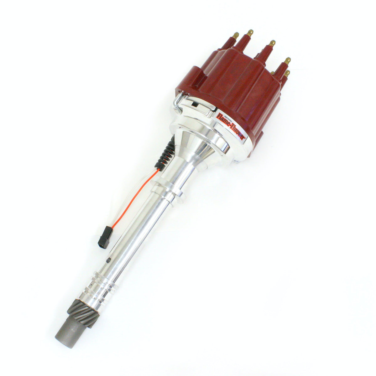 PerTronix D300811 Electronic Dist Billet Magnetic Trigger Chevy SB/BB Red Male Cap