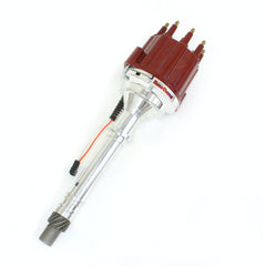 PerTronix D300811 Electronic Dist Billet Magnetic Trigger Chevy SB/BB Red Male Cap