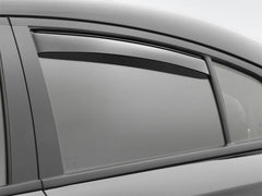 WeatherTech 81713 Rear Side Window Deflectors Dark Smoke