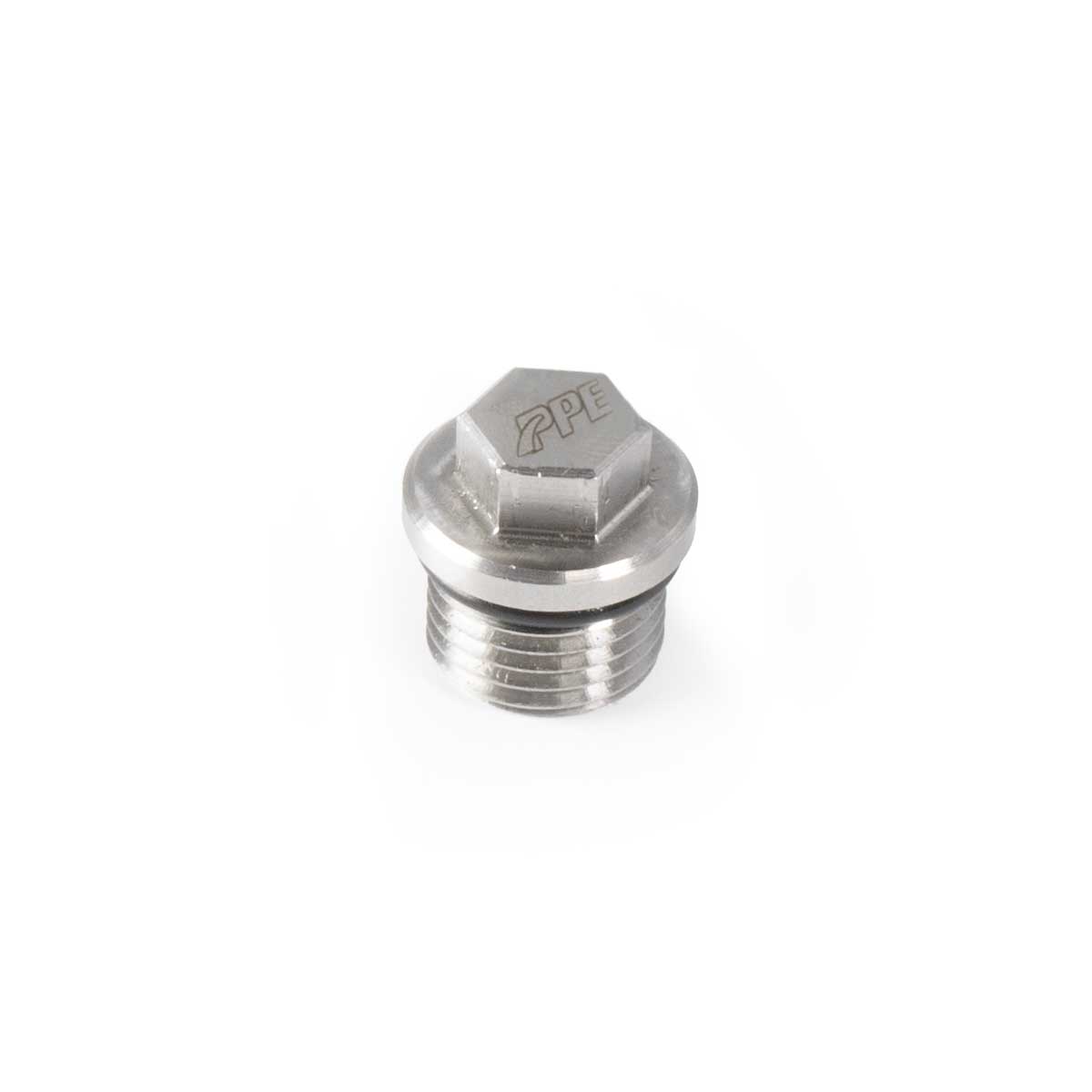 PPE Diesel ORB Plug -6 AN (9/16 Inch -18) Stainless Steel ORB Plug with Neodymium Magnet 138051005