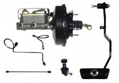 LEED Brakes MAXGRIP LITE 4 PISTON POWER DISC BRAKE CONVERSION 67-69 FORD  FC0006-3405AX