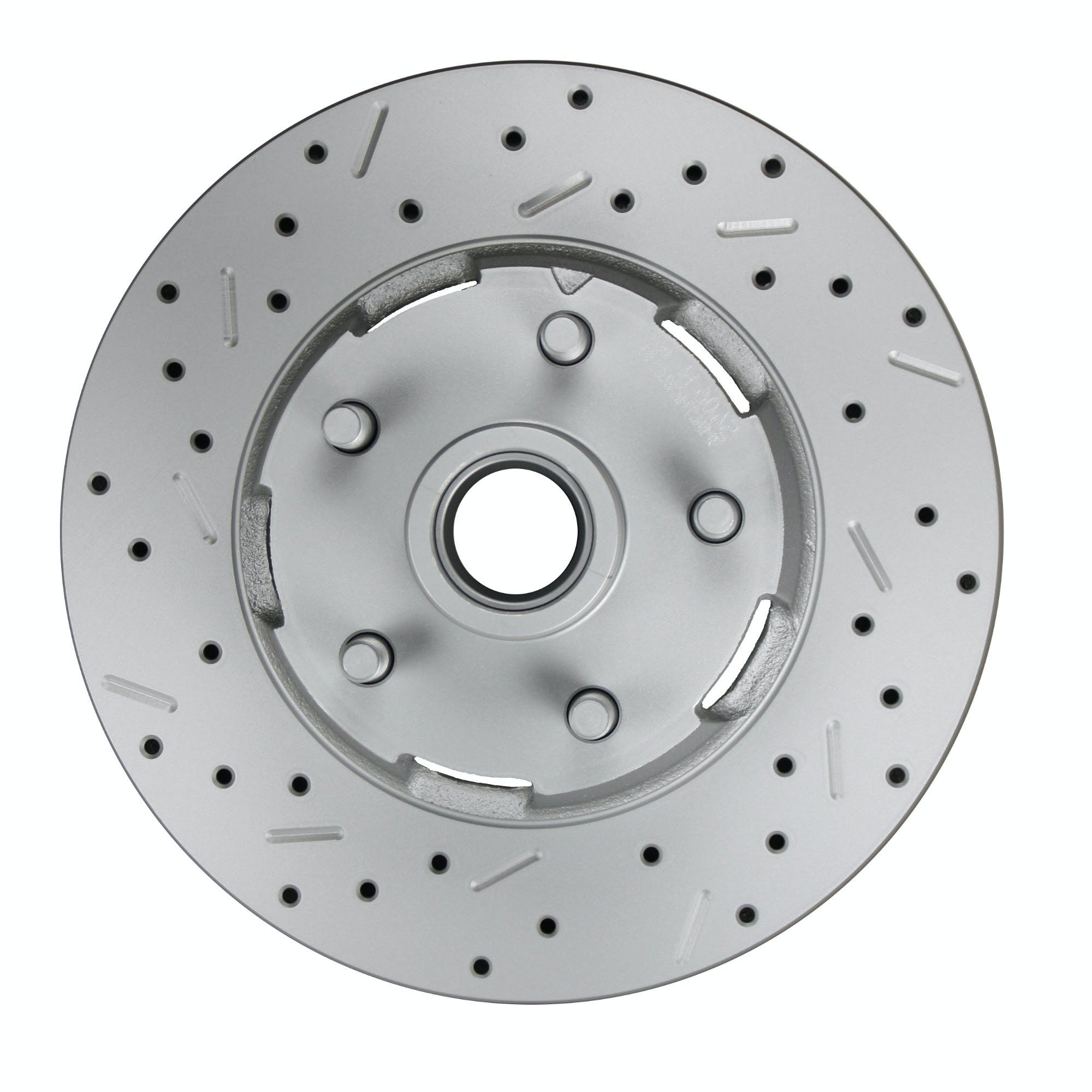 LEED Brakes FC0001-H405MX 64-66 Mustang Front Disc Brake conversion Kit, Factory Manual Transmission Car