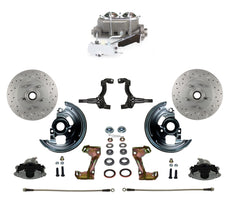 LEED Brakes FC1002-EA1X Manual Front Disc Conversion Kit - Disc Drum - MaxGrip - Zinc