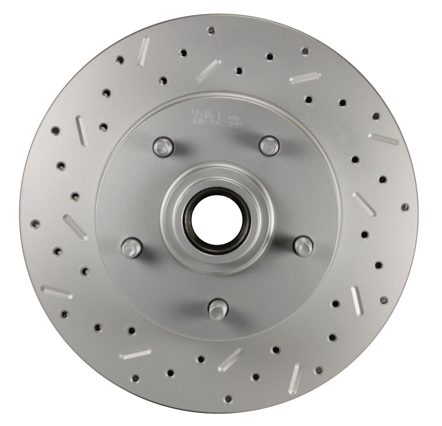 LEED Brakes FC1002-N6B4X Power Front Disc Kit - 8 in - Disc Disc - MaxGrip XDS - Chrome