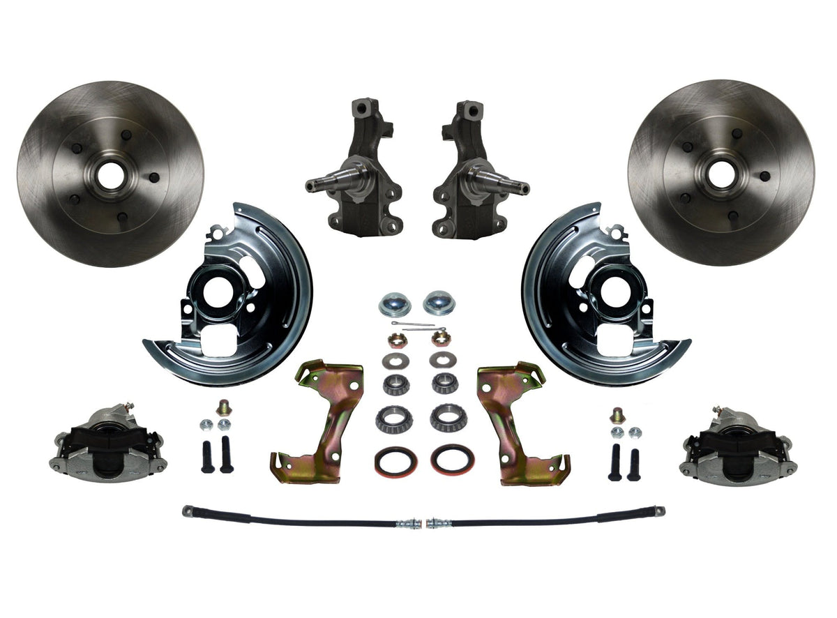 LEED Brakes FC1007SM Front Disc Brake Conversion - Spindle Mount Kit