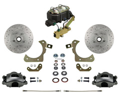 LEED Brakes FC1010-3A1X Front Disc Brake Conversion, Manual Disc/Drum - MaxGrip XDS