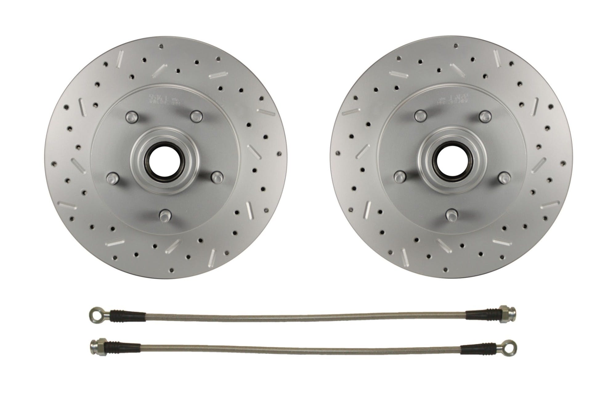 LEED Brakes FC1011-3A3X Front Disc Brake Conversion, Manual Disc/Disc - MaxGrip XDS