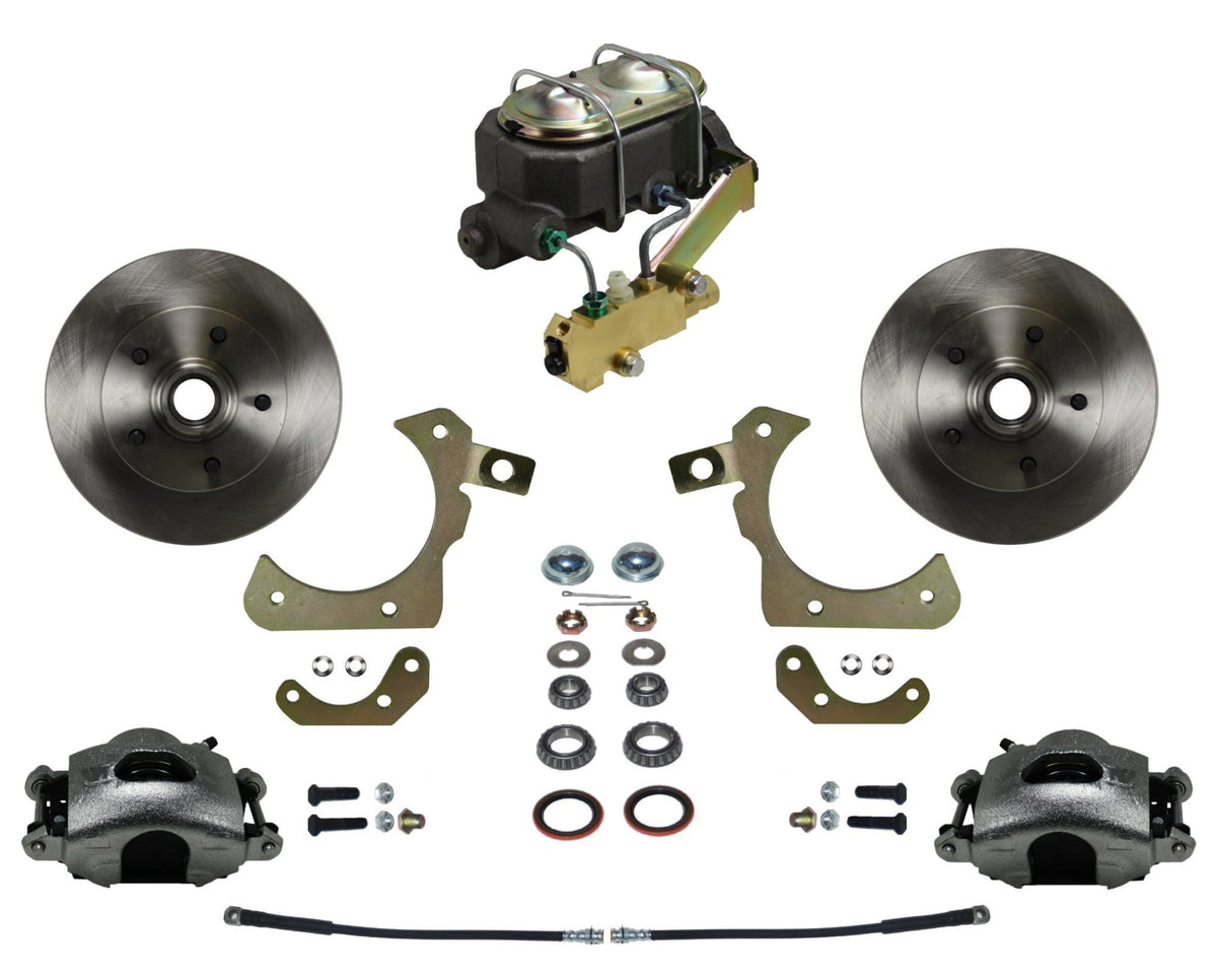 LEED Brakes FC1011-3A3 Front Disc Brake Conversion, Manual Disc/Disc