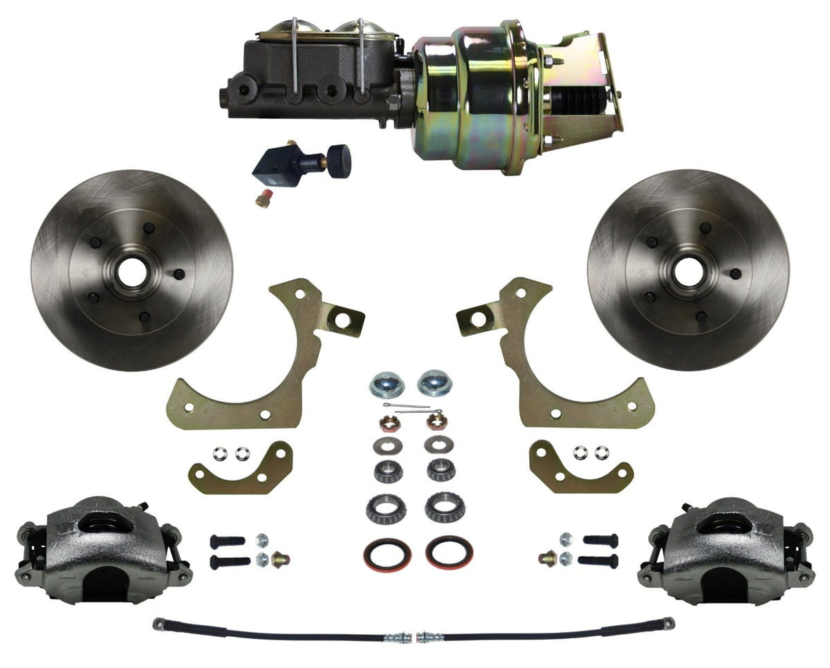 LEED Brakes FC1011-K105 Front Disc Brake Conversion, Power Adjustable