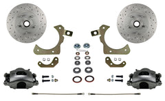 LEED Brakes FC1011SMX Front Disc Brake Conversion, Spindle Mount Kit - MaxGrip XDS
