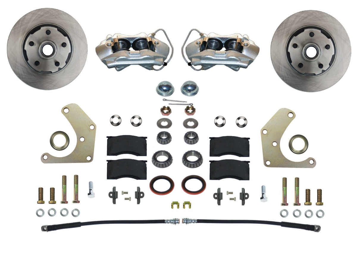 LEED Brakes FC2001SM Front Disc Brake Conversion Kit - Spindle Mount