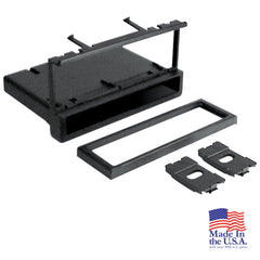 Scosche FD1327B Custom Fit Single DIN w/Molded Pocket Dash Kit