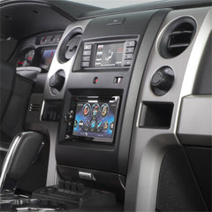 Scosche FD6206B Custom Fit ISO Double DIN Or Single DIN w/Pocket Dash Kit