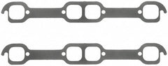 FEL-PRO 18 Deg. SB Chevy Ex. Gsk PORT SIZE 1.74in x 1.6in pn.1482