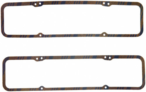 FEL-PRO SBC Valve Cover Gaskets 1pr 7/32in Cork Rubber pn.1603