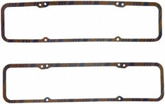 FEL-PRO SBC Valve Cover Gaskets 1pr 7/32in Cork Rubber pn.1603