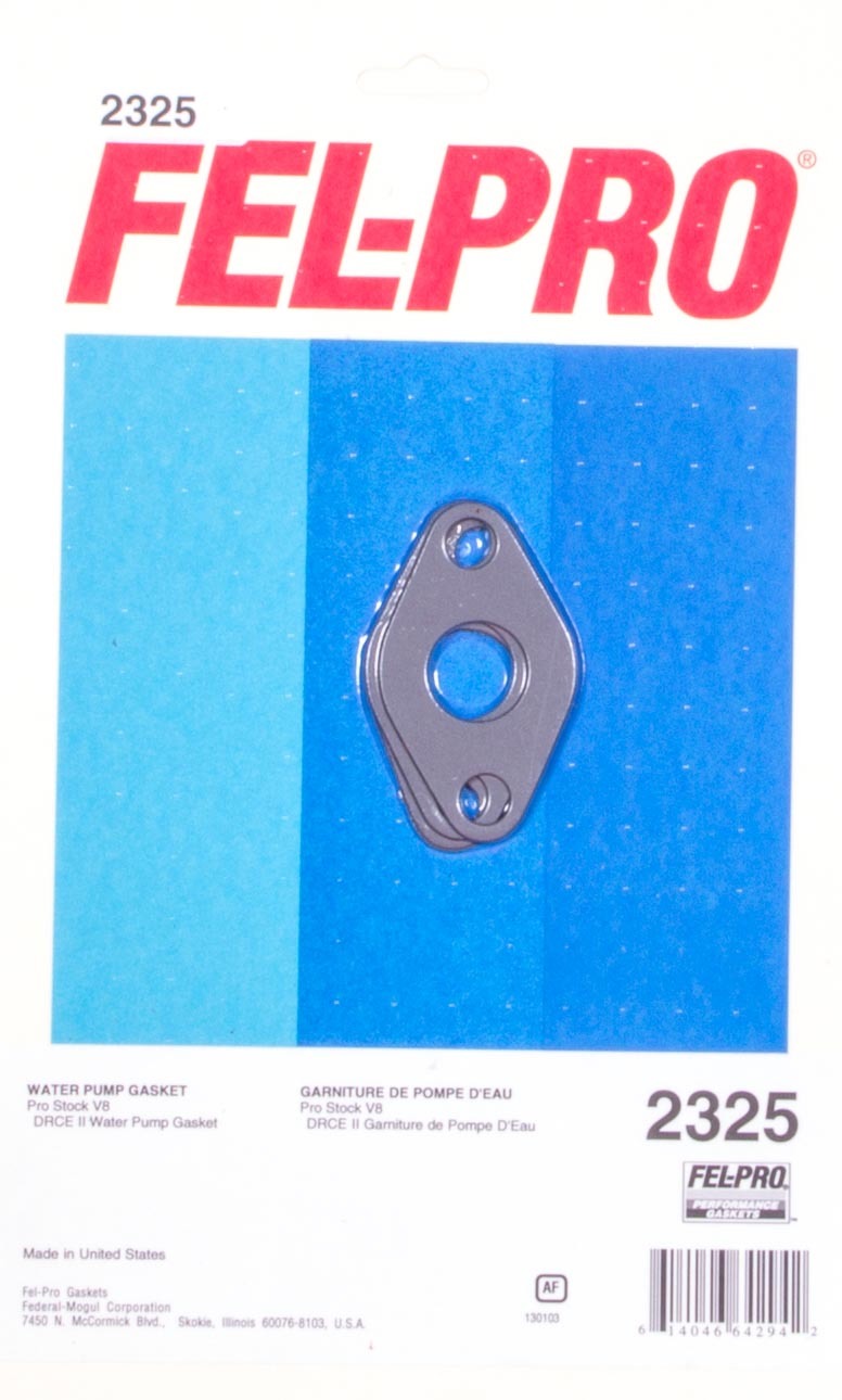 FEL-PRO Water Pump Gasket - BBC High Density Fiber pn.2325