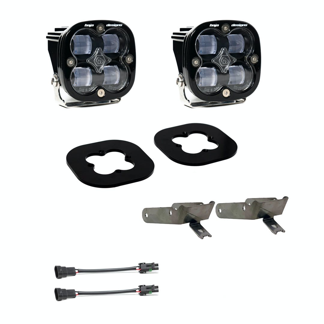 Baja Designs 447730 Ford Super Duty (11-16), Fog Pocket Kit SAE Baja Designs