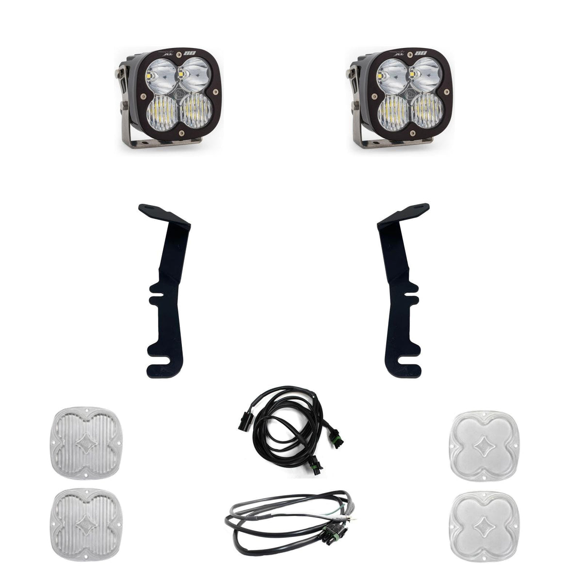 Baja Designs 447772 Ram 1500 TRX 21-On XL80 A-Pillar Kit Baja Designs