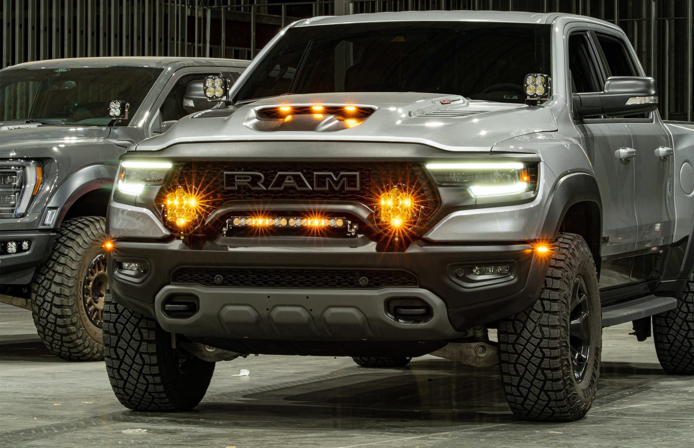 Baja Designs 447773 Ram 1500 TRX 21-On XL Pro A-Pillar Kit Baja Designs