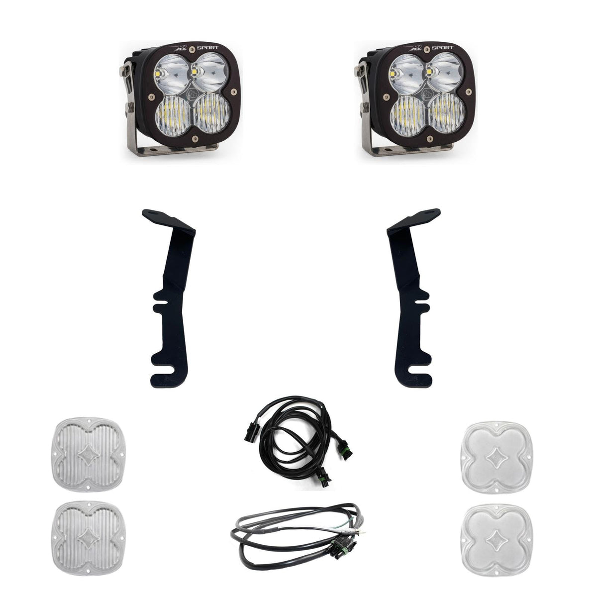 Baja Designs 447774 Ram 1500 TRX 21-On XL Sport A-Pillar Kit Baja Designs