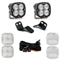 Baja Designs 447830 XL Pro A-Pillar Kit, Wildcat XX Driving/Combo Clear Baja Designs