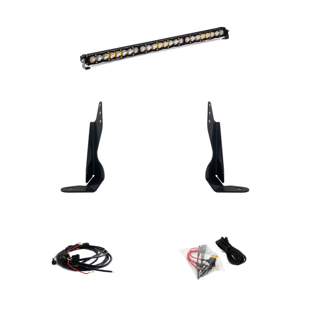 Baja Designs 447850 GMC 2500/3500 (20-On) S8 Behind Grill Kit Baja Designs