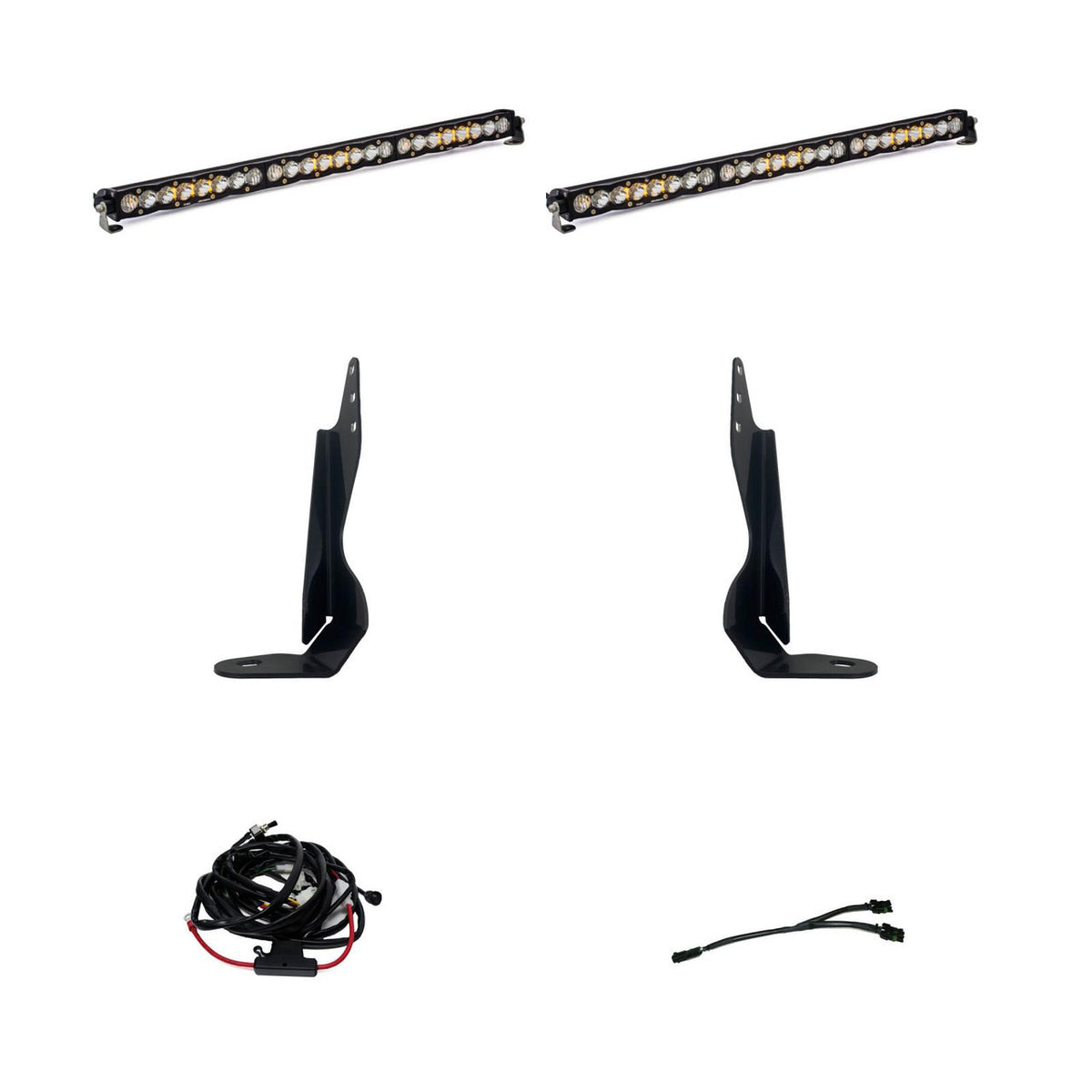 Baja Designs 447854 GMC 2500/3500 2020-On Behind Grill Kit Dual S8 Baja Designs