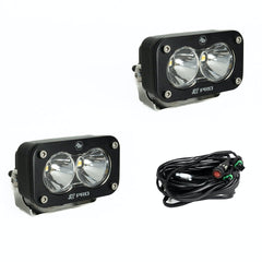 Baja Designs 487801 LED Light Pods Spot Pattern Pair S2 Pro Series