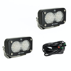 Baja Designs 487806 LED Light Pods Work/Scene Pattern Pair S2 Pro Series