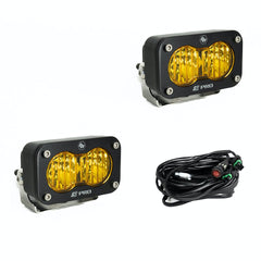 Baja Designs 487815 Wide Cornering LED Amber S2 Pro Pair