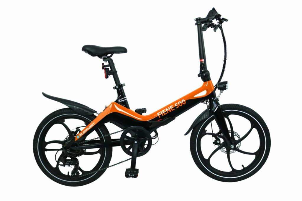 Blaupunkt eBike Fiene Orange/Black 20 inch tire 36V 350W Disc brakes Pedal and Throttle Assist APD200-H