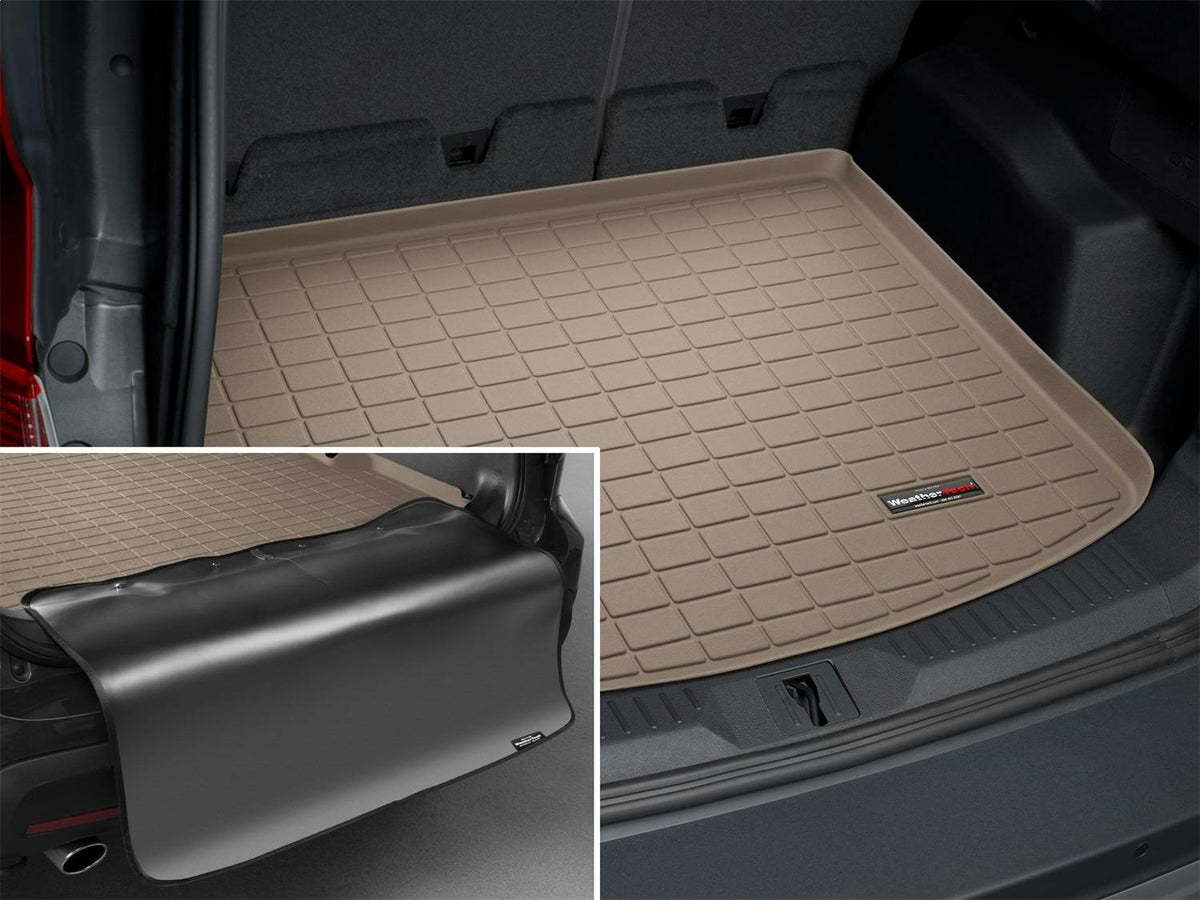 WeatherTech 41570SK Tan Cargo Liner With Bumper Protector