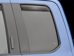WeatherTech 83765 Rear Side Window Deflectors Dark Smoke