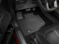 WeatherTech W345 Front Rubber Mats Black