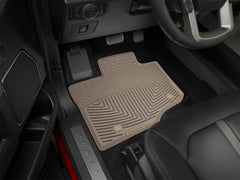 WeatherTech W345TN Front Rubber Mats Tan