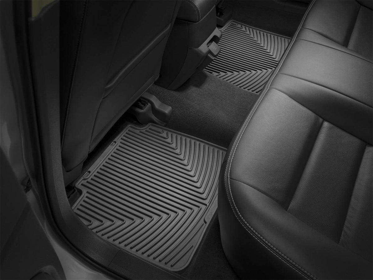 WeatherTech W219 Rear Rubber Mats Black
